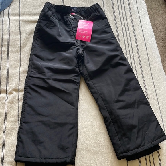 The Children's Place Bottoms Nwt Kids Black Snow Pants Poshmark